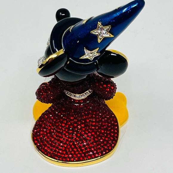 Disney Arribas Brothers Limited Edition Sorcerer Mickey Mouse Swarovski Figurine - Picture 5 of 14